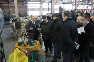 Заместитель Премьер-министра Республики Беларусь Сивак А.А. посетил ОАО «Белвторполимер»