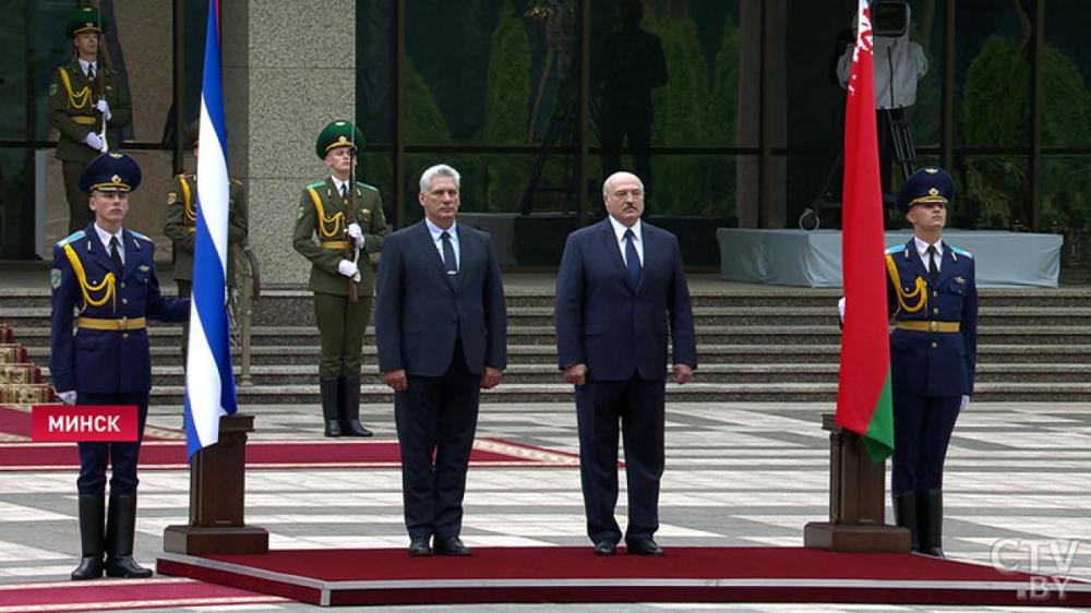 Официальный визит в Республику Беларусь Президента Республики Куба Мигеля Марио Диас-Канеля Бермудеса