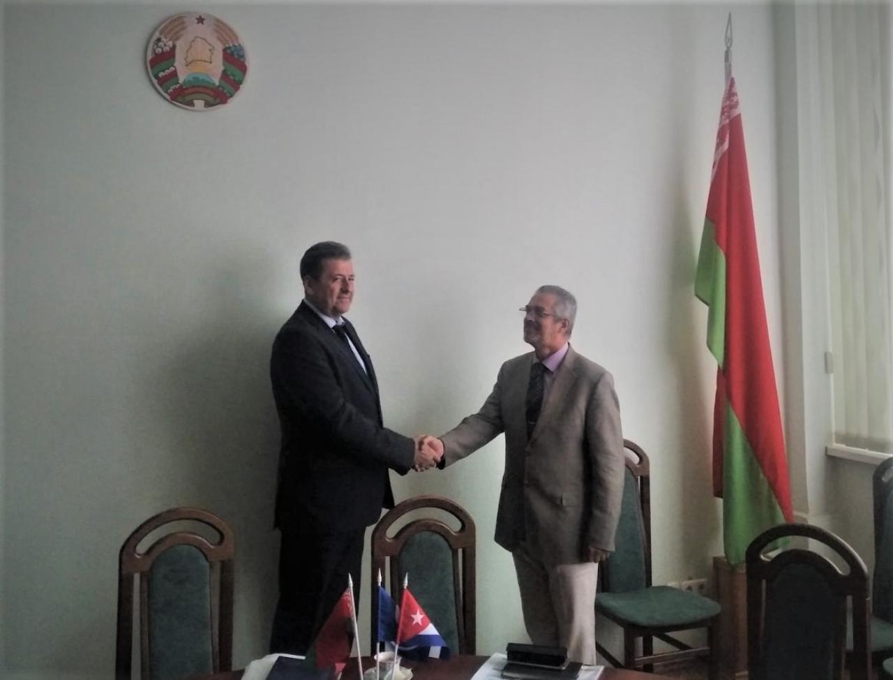 Встреча с Чрезвычайным и Полномочным Послом Республики Куба в Республике Беларусь