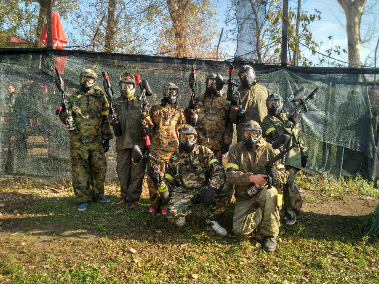 V турнир по пейнтболу среди организационных структур Профсоюза работников госучреждений